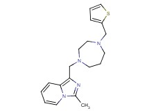 3-methyl-1-{[4-(2-thienylmethyl)-1,4-diazepan-1-yl]methyl}imidazo[1,5-a]pyridine