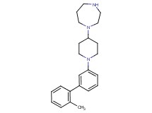 1-[1-(2'-methyl-3-biphenylyl)-4-piperidinyl]-1,4-diazepane bis(trifluoroacetate)