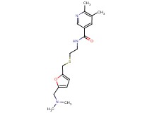 N-{2-[({5-[(dimethylamino)methyl]-2-furyl}methyl)thio]ethyl}-5,6-dimethylnicotinamide