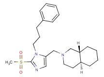 (4aS*,8aR*)-2-{[2-(methylsulfonyl)-1-(3-phenylpropyl)-1H-imidazol-5-yl]methyl}decahydroisoquinoline