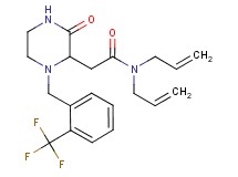 N,N-diallyl-2-{3-oxo-1-[2-(trifluoromethyl)benzyl]-2-piperazinyl}acetamide
