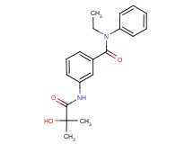 N-ethyl-3-[(2-hydroxy-2-methylpropanoyl)amino]-N-phenylbenzamide