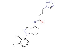 N-[1-(2,3-dimethylphenyl)-4,5,6,7-tetrahydro-1H-indazol-4-yl]-4-(1H-tetrazol-1-yl)butanamide