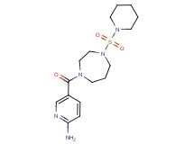5-{[4-(piperidin-1-ylsulfonyl)-1,4-diazepan-1-yl]carbonyl}pyridin-2-amine