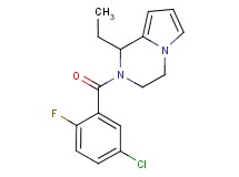 2-(5-chloro-2-fluorobenzoyl)-1-ethyl-1,2,3,4-tetrahydropyrrolo[1,2-a]pyrazine