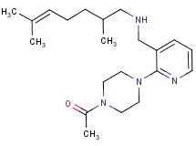 N-{[2-(4-acetyl-1-piperazinyl)-3-pyridinyl]methyl}-2,6-dimethyl-5-hepten-1-amine