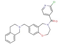 4-(2-chloroisonicotinoyl)-7-(3,4-dihydro-2(1H)-isoquinolinylmethyl)-2,3,4,5-tetrahydro-1,4-benzoxazepine