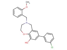 7-(3-chlorophenyl)-4-(2-methoxybenzyl)-2,3,4,5-tetrahydro-1,4-benzoxazepin-9-ol