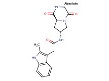 N-[(7R,8aS)-1,4-dioxooctahydropyrrolo[1,2-a]pyrazin-7-yl]-2-(2-methyl-1H-indol-3-yl)acetamide