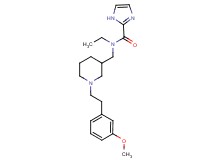 N-ethyl-N-({1-[2-(3-methoxyphenyl)ethyl]piperidin-3-yl}methyl)-1H-imidazole-2-carboxamide