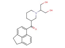 1,2-dihydroacenaphthylen-5-yl{1-[2-hydroxy-1-(hydroxymethyl)ethyl]piperidin-3-yl}methanone