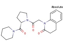 1-{2-oxo-2-[(2S)-2-(piperidin-1-ylcarbonyl)pyrrolidin-1-yl]ethyl}-3,4-dihydroquinolin-2(1H)-one