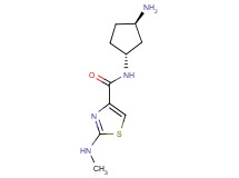 N-[rel-(1R,3R)-3-aminocyclopentyl]-2-(methylamino)-1,3-thiazole-4-carboxamide hydrochloride