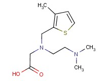 {[2-(dimethylamino)ethyl][(3-methyl-2-thienyl)methyl]amino}acetic acid