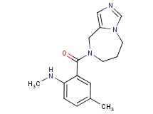 2-(6,7-dihydro-5H-imidazo[1,5-a][1,4]diazepin-8(9H)-ylcarbonyl)-N,4-dimethylaniline