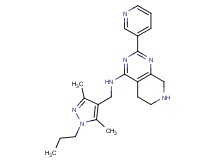 N-[(3,5-dimethyl-1-propyl-1H-pyrazol-4-yl)methyl]-2-pyridin-3-yl-5,6,7,8-tetrahydropyrido[3,4-d]pyrimidin-4-amine