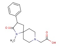 (1-methyl-2-oxo-3-phenyl-1,8-diazaspiro[4.5]dec-8-yl)acetic acid