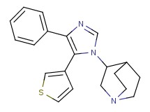 3-[4-phenyl-5-(3-thienyl)-1H-imidazol-1-yl]quinuclidine