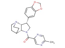 (3R*,3aR*,7aR*)-3-(1,3-benzodioxol-5-yl)-1-[(5-methylpyrazin-2-yl)carbonyl]octahydro-4,7-ethanopyrrolo[3,2-b]pyridine