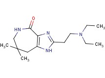 2-[2-(diethylamino)ethyl]-7,7-dimethyl-5,6,7,8-tetrahydroimidazo[4,5-c]azepin-4(1H)-one