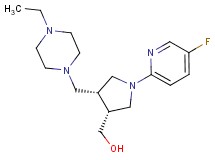 [(3R*,4R*)-4-[(4-ethylpiperazin-1-yl)methyl]-1-(5-fluoropyridin-2-yl)pyrrolidin-3-yl]methanol