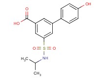 4'-hydroxy-5-[(isopropylamino)sulfonyl]biphenyl-3-carboxylic acid