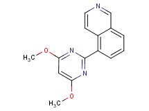5-(4,6-dimethoxy-2-pyrimidinyl)isoquinoline trifluoroacetate