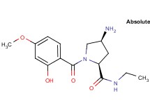 (2S,4S)-4-amino-N-ethyl-1-(2-hydroxy-4-methoxybenzoyl)pyrrolidine-2-carboxamide