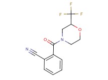2-{[2-(trifluoromethyl)morpholin-4-yl]carbonyl}benzonitrile