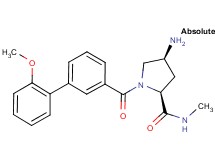 (2S,4S)-4-amino-1-[(2'-methoxybiphenyl-3-yl)carbonyl]-N-methylpyrrolidine-2-carboxamide