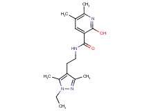 N-[2-(1-ethyl-3,5-dimethyl-1H-pyrazol-4-yl)ethyl]-2-hydroxy-5,6-dimethylnicotinamide