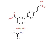 4'-(2-carboxyethyl)-5-[(isopropylamino)sulfonyl]biphenyl-3-carboxylic acid