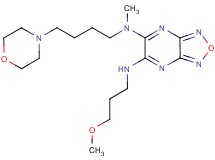 N'-(3-methoxypropyl)-N-methyl-N-[4-(4-morpholinyl)butyl][1,2,5]oxadiazolo[3,4-b]pyrazine-5,6-diamine