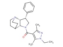 (3R*,3aR*,7aR*)-1-[(1-ethyl-3,5-dimethyl-1H-pyrazol-4-yl)carbonyl]-3-phenyloctahydro-4,7-ethanopyrrolo[3,2-b]pyridine