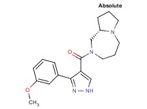 (9aS)-2-{[3-(3-methoxyphenyl)-1H-pyrazol-4-yl]carbonyl}octahydro-1H-pyrrolo[1,2-a][1,4]diazepine