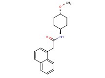 N-(trans-4-methoxycyclohexyl)-2-(1-naphthyl)acetamide