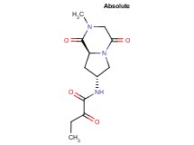 N-[(7R,8aS)-2-methyl-1,4-dioxooctahydropyrrolo[1,2-a]pyrazin-7-yl]-2-oxobutanamide