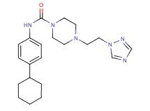 N-(4-cyclohexylphenyl)-4-[2-(1H-1,2,4-triazol-1-yl)ethyl]piperazine-1-carboxamide