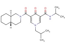 1-isobutyl-N-isopropyl-5-[(4aS*,8aR*)-octahydro-2(1H)-isoquinolinylcarbonyl]-4-oxo-1,4-dihydro-3-pyridinecarboxamide