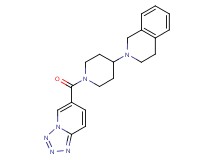 2-[1-(tetrazolo[1,5-a]pyridin-6-ylcarbonyl)-4-piperidinyl]-1,2,3,4-tetrahydroisoquinoline