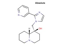 (1R,9aR)-1-[(2-pyridin-3-yl-1H-imidazol-1-yl)methyl]octahydro-2H-quinolizin-1-ol