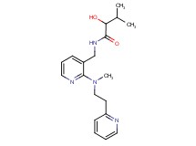 2-hydroxy-3-methyl-N-({2-[methyl(2-pyridin-2-ylethyl)amino]pyridin-3-yl}methyl)butanamide