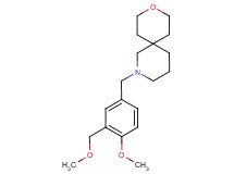 2-[4-methoxy-3-(methoxymethyl)benzyl]-9-oxa-2-azaspiro[5.5]undecane