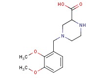 4-(2,3-dimethoxybenzyl)piperazine-2-carboxylic acid