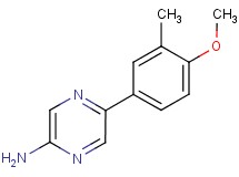 5-(4-methoxy-3-methylphenyl)pyrazin-2-amine