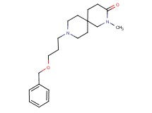 9-[3-(benzyloxy)propyl]-2-methyl-2,9-diazaspiro[5.5]undecan-3-one