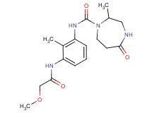 N-{3-[(methoxyacetyl)amino]-2-methylphenyl}-2-methyl-5-oxo-1,4-diazepane-1-carboxamide