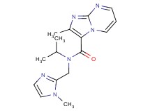 N-isopropyl-2-methyl-N-[(1-methyl-1H-imidazol-2-yl)methyl]imidazo[1,2-a]pyrimidine-3-carboxamide