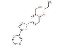 [2-propoxy-5-(3-pyrazin-2-yl-1H-pyrazol-1-yl)phenyl]methanol