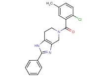 5-(2-chloro-5-methylbenzoyl)-2-phenyl-4,5,6,7-tetrahydro-1H-imidazo[4,5-c]pyridine